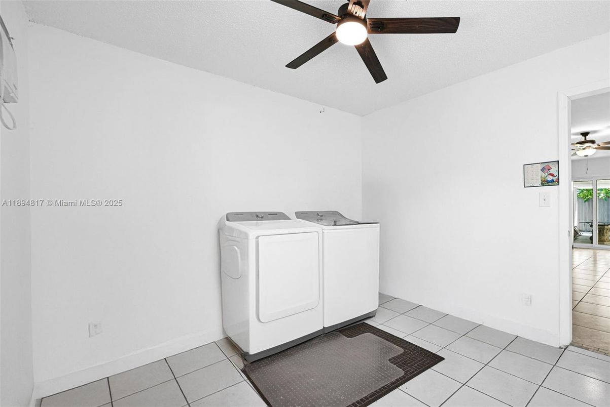 Interior, Washer