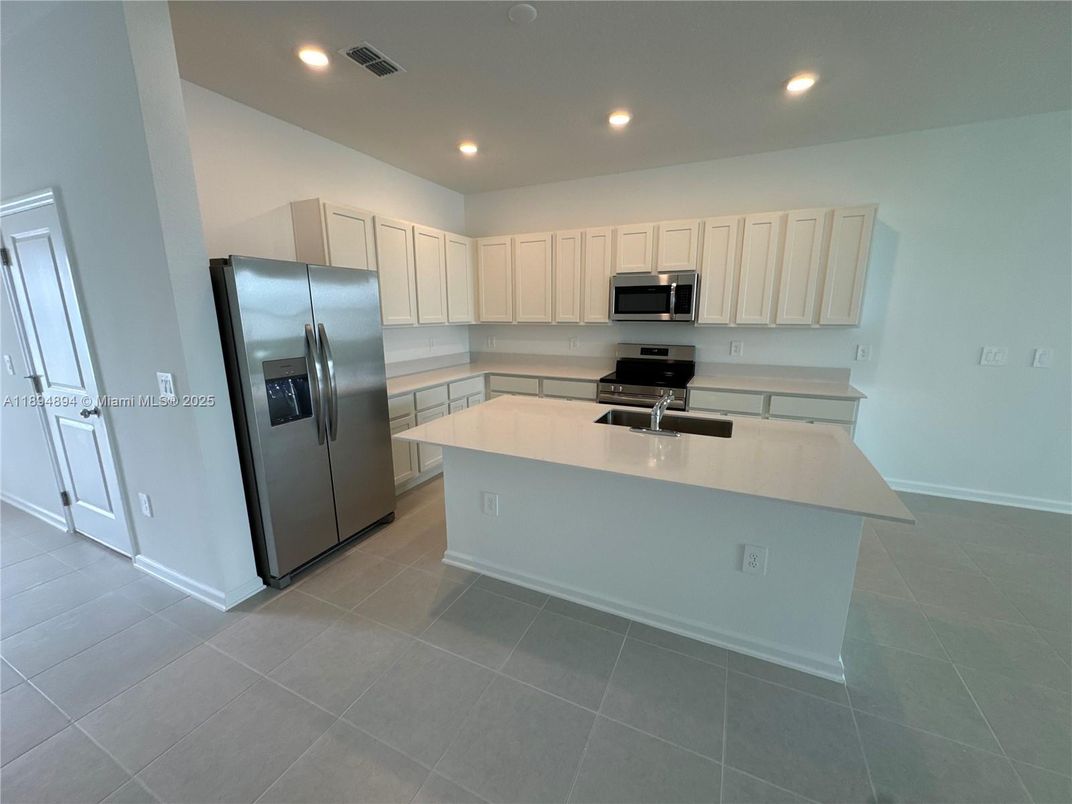 Interior, Kitchen, Recessed Lighting, Stainless Steel Appliances