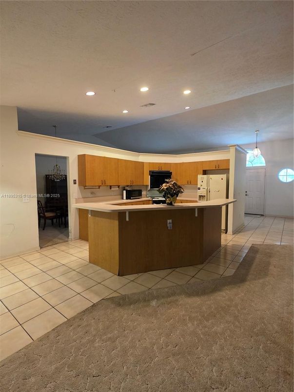 Interior, Kitchen, Pendant Lights, Recessed Lighting