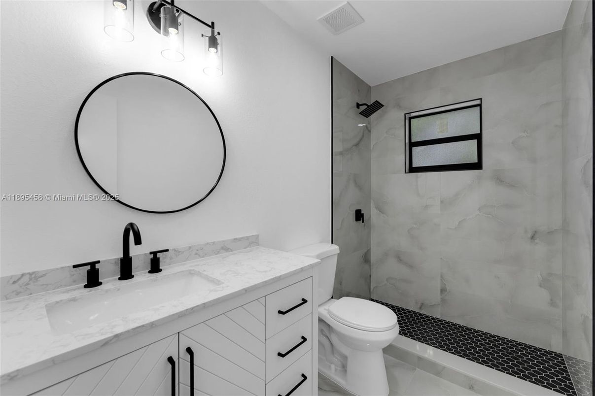Bathroom, Interior, Marble Walls