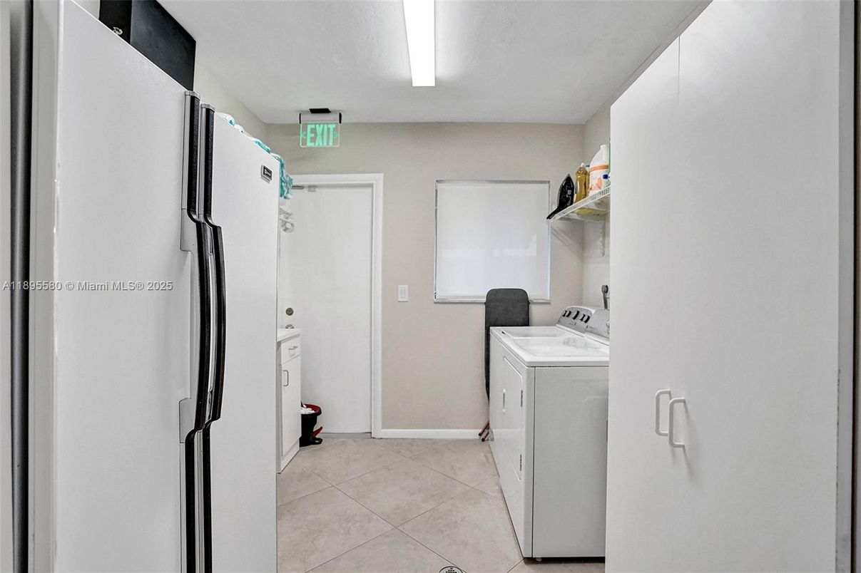 Interior, Washer