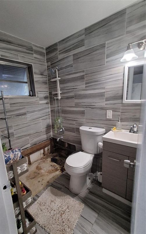 Bathroom, Interior, Wooden Walls