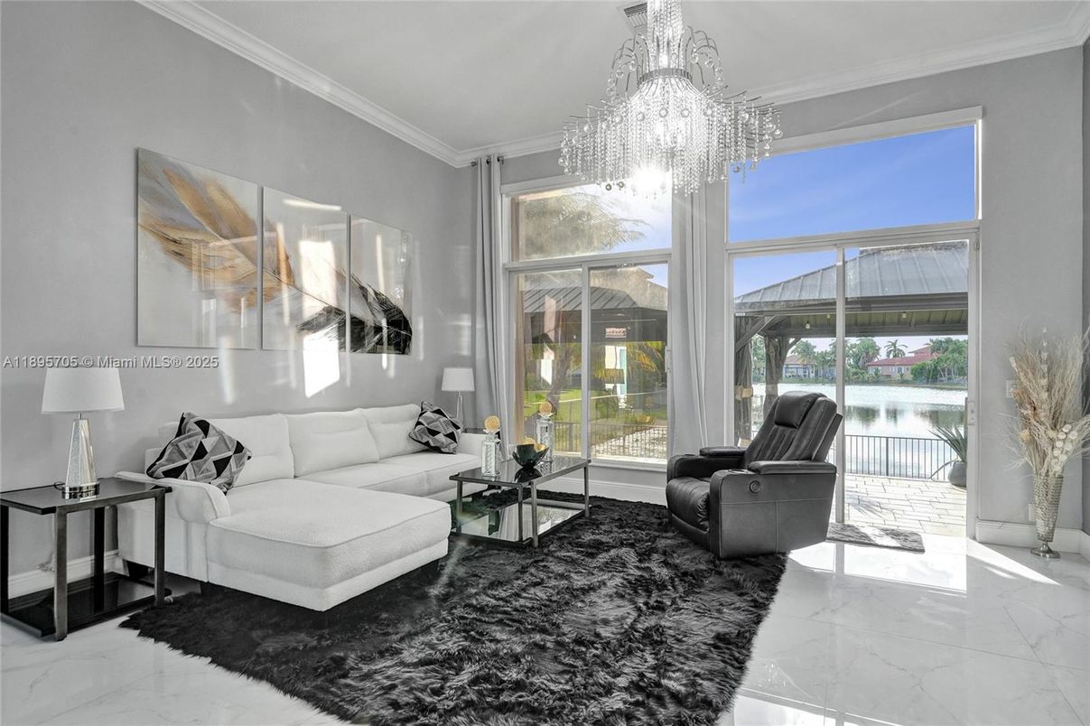 Chandelier, Interior, Living room, Marble, Water