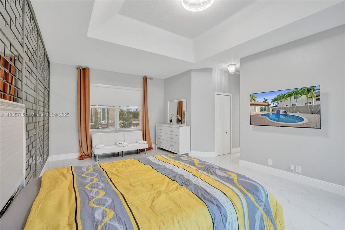 Bedroom, Interior, Marble