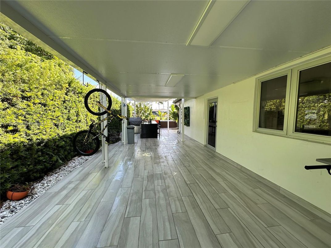 Exterior, Wood Texture Flooring