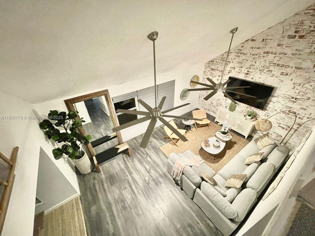 Dining room, Interior, Living room, Pendant Lights, Wood Texture Flooring