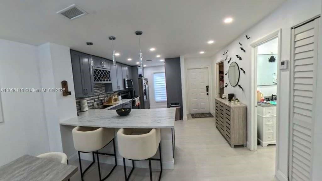 Interior, Kitchen, Pendant Lights, Recessed Lighting
