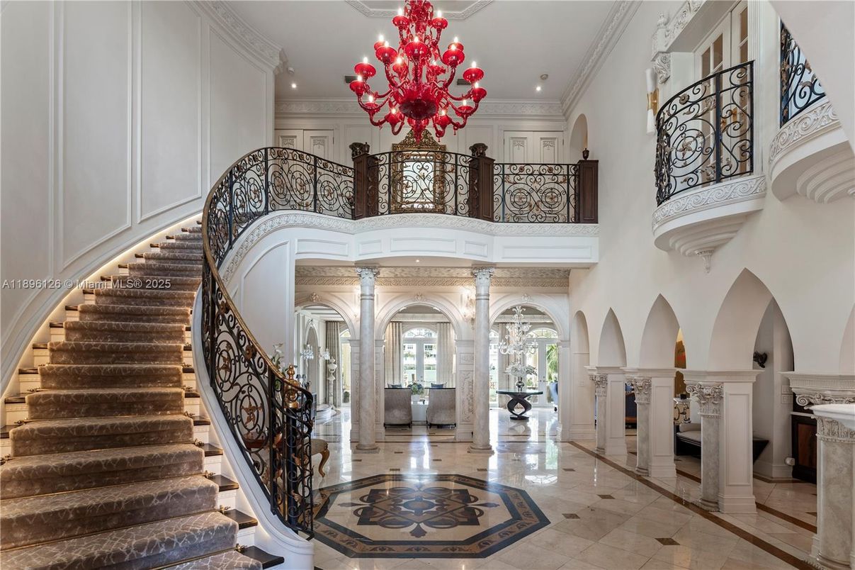 Chandelier, Interior, Recessed Lighting