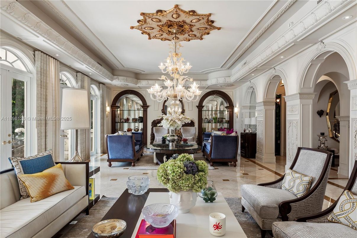 Chandelier, Interior, Living room, Recessed Lighting