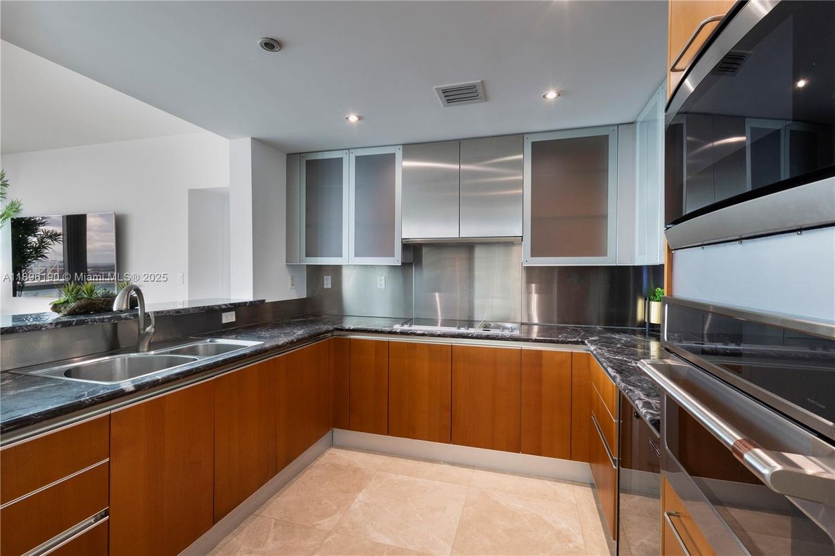 Interior, Kitchen, Recessed Lighting, Stainless Steel Appliances