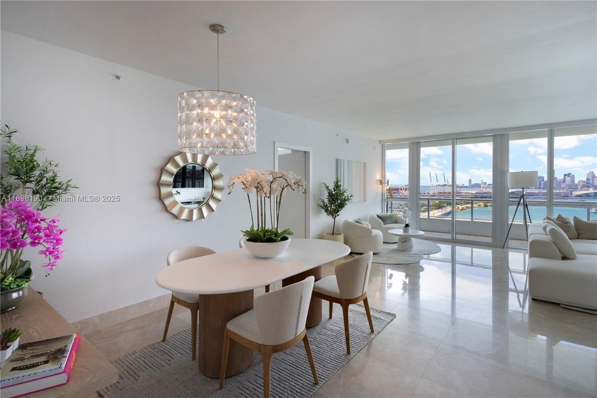 Dining room, Interior, Living room, Pendant Lights, Water