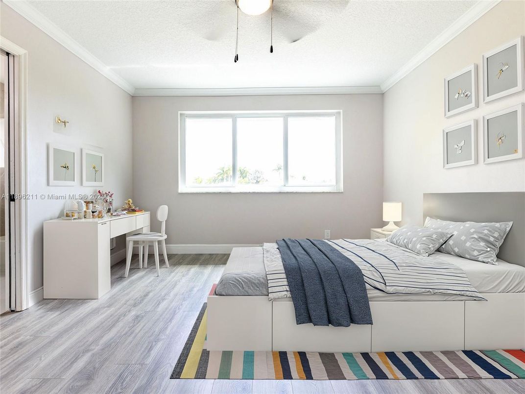 Bedroom, Home Office, Interior, Wood Texture Flooring