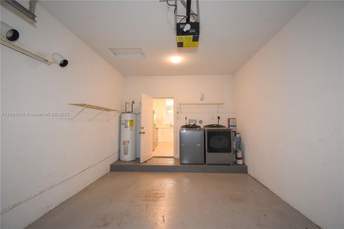 Interior, Washer