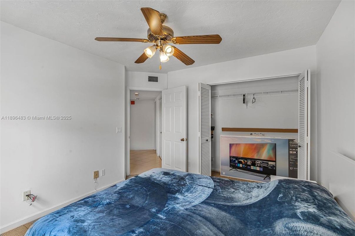 Bedroom, Fireplace, Interior