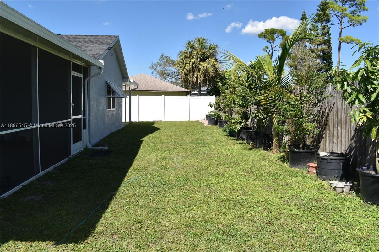 Backyard, Exterior