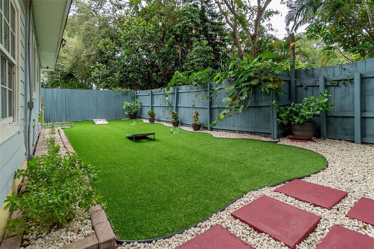 Backyard, Exterior