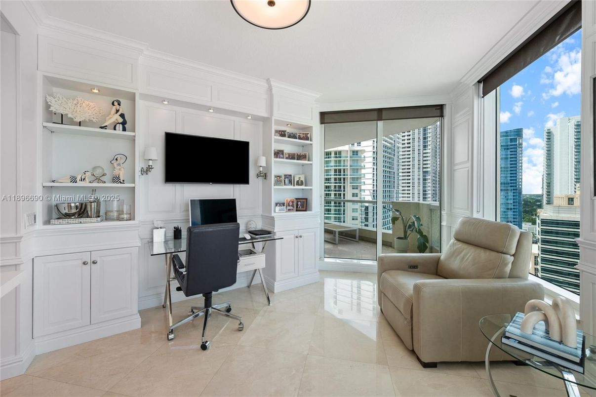 Home Office, Interior, Recessed Lighting