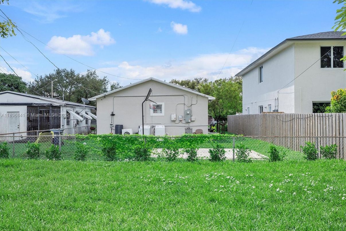 Backyard, Exterior