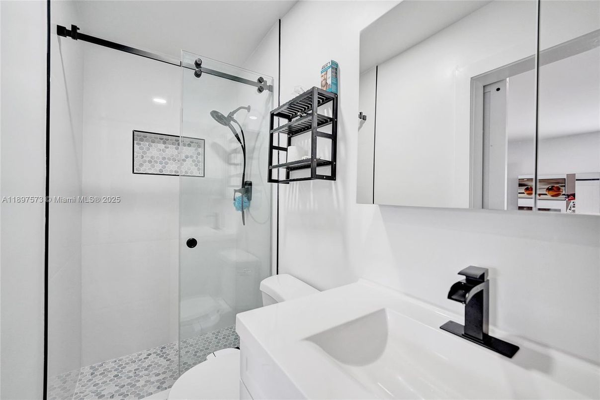 Bathroom, Glass Shower, Interior