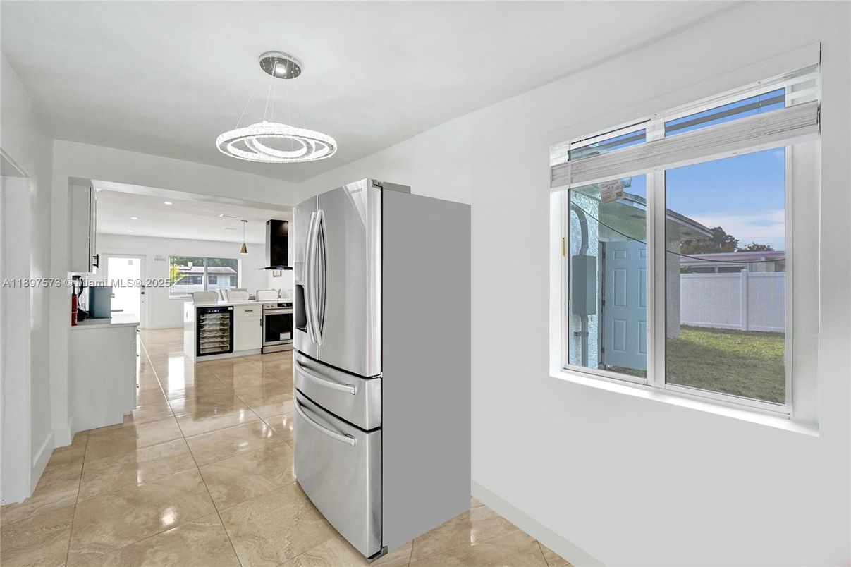 Interior, Kitchen, Pendant Lights, Recessed Lighting