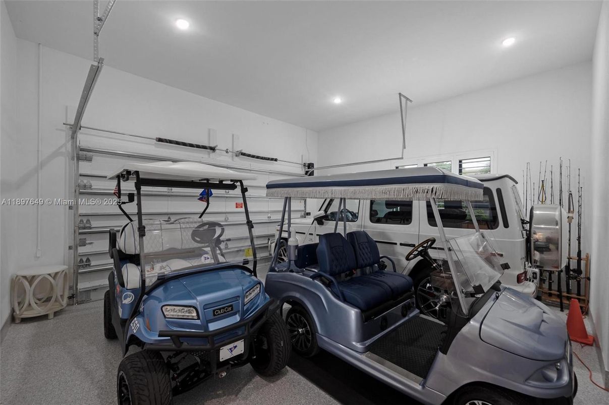 Garage, Interior, Recessed Lighting