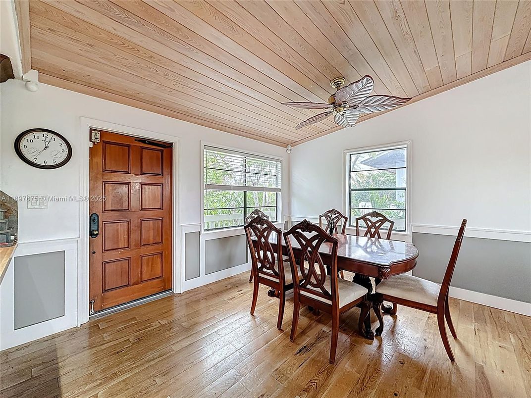 Dining room, Interior, Wooden Ceilings, Wood Texture Flooring