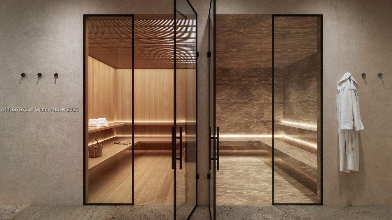 Interior, Sauna Room