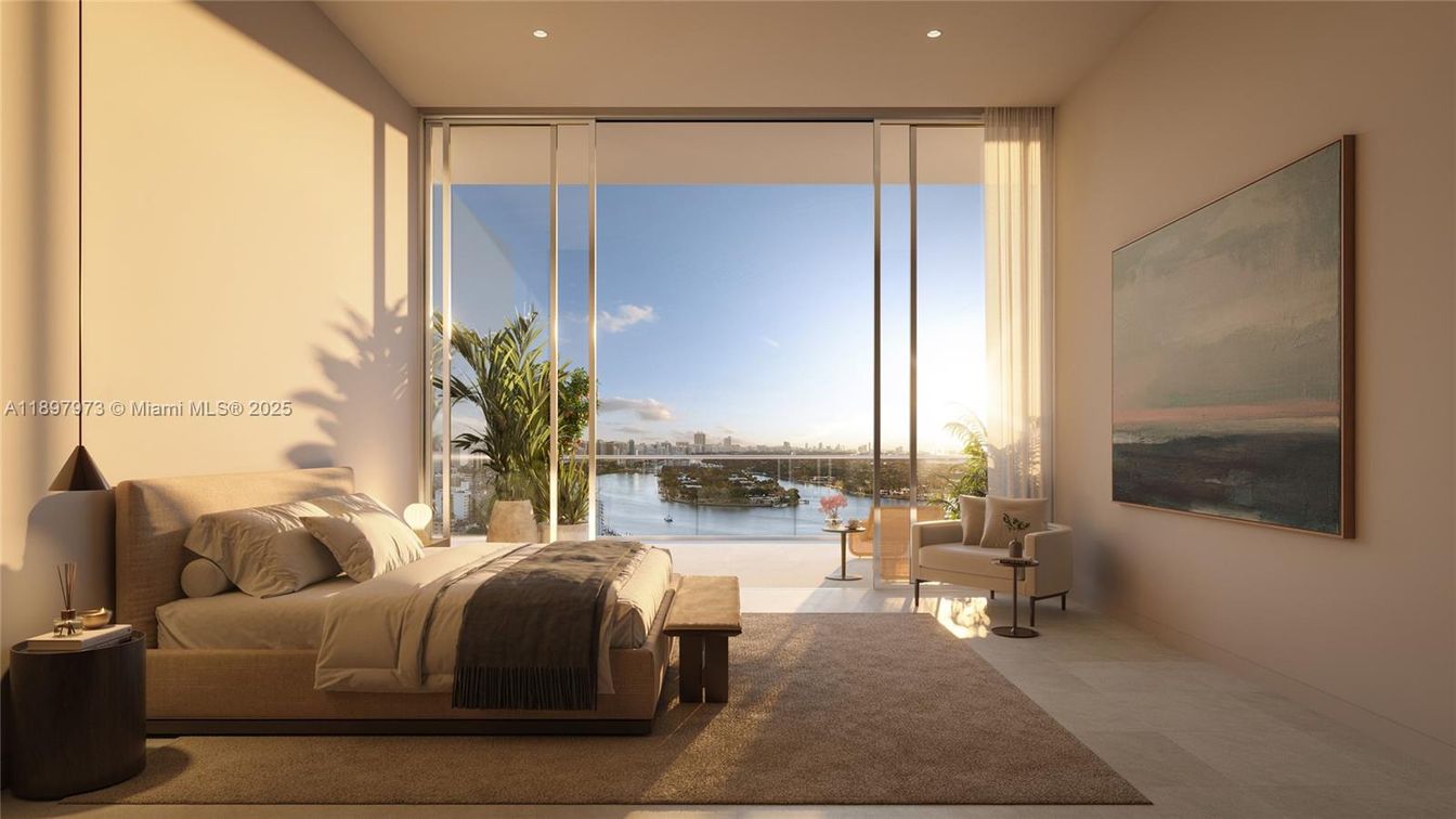 Bedroom, Interior, Recessed Lighting, Water
