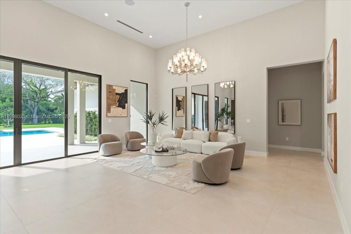 Chandelier, Interior, Living room, Recessed Lighting