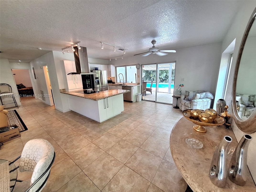 Dining room, Interior, Kitchen