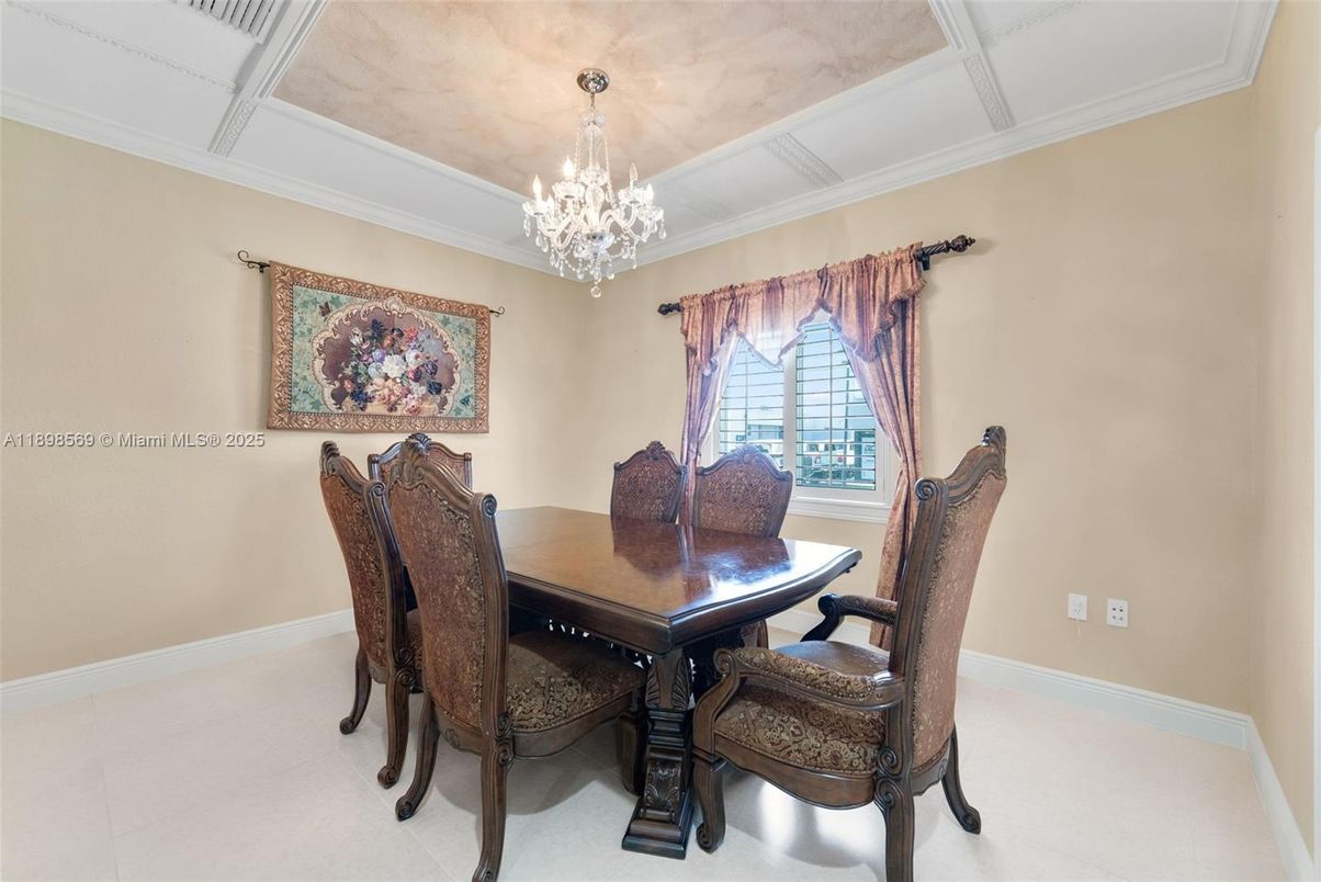 Chandelier, Dining room, Interior