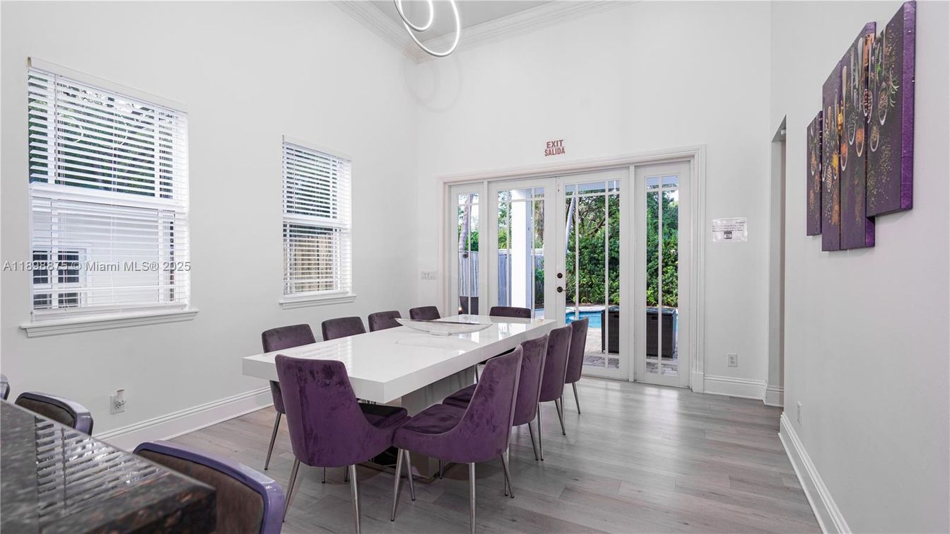 Dining room, Interior, Wood Texture Flooring