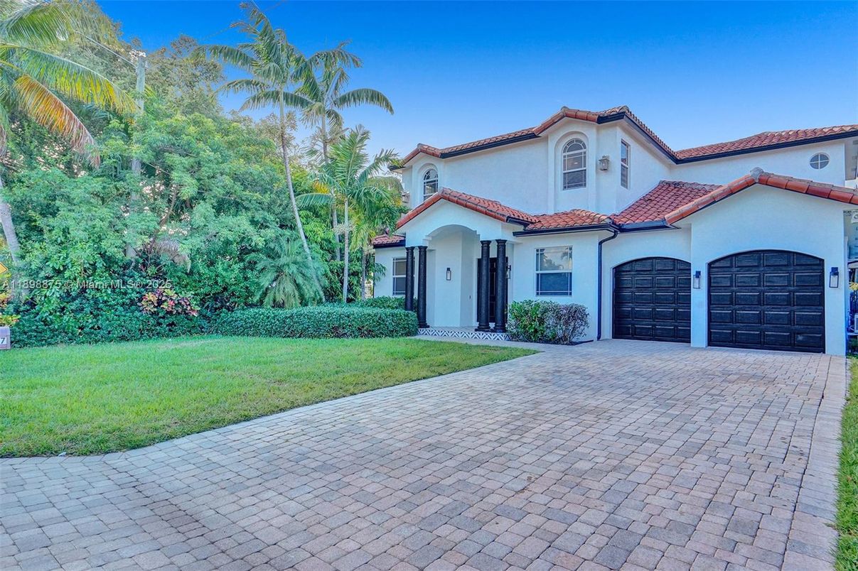 Attached, Backyard, Exterior, Facade, Spanish Mediterranean