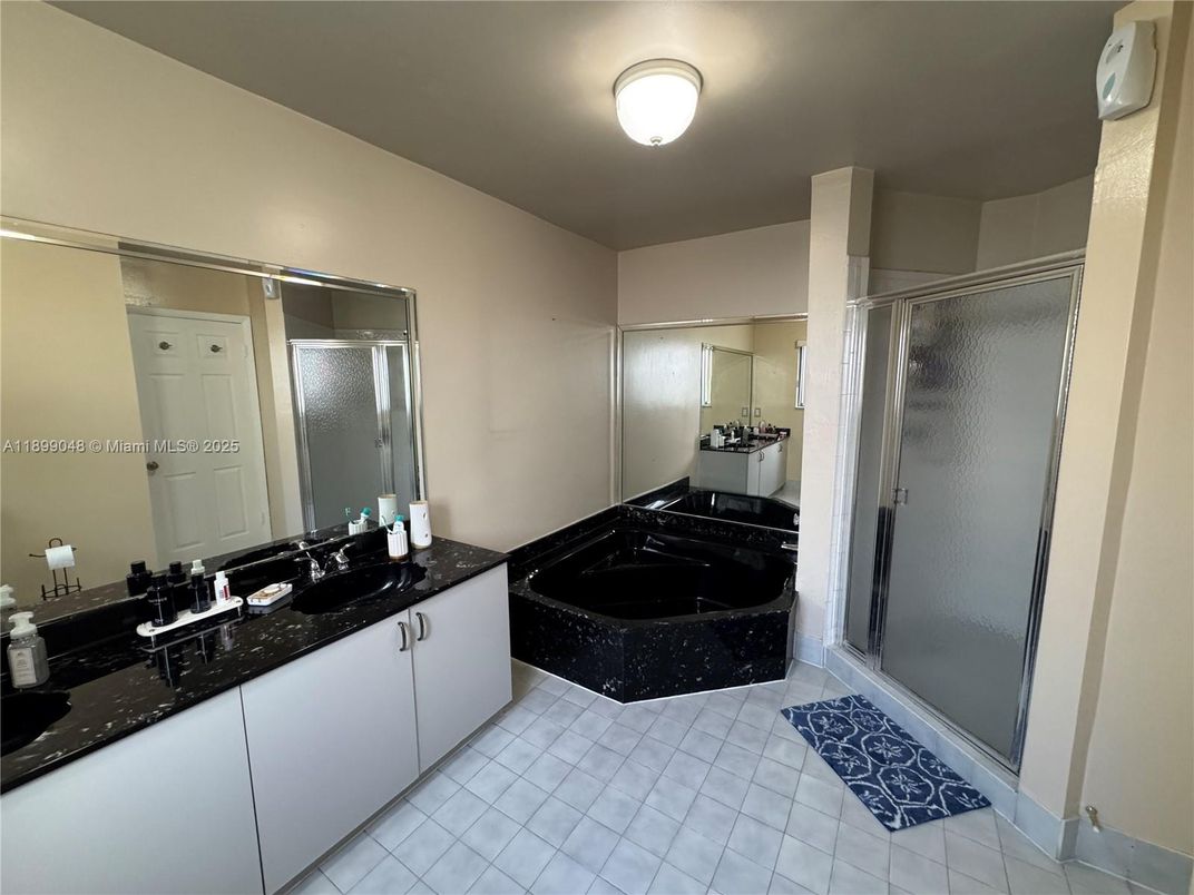 Bathroom, Dual Sink Vanities, Glass Shower, Interior