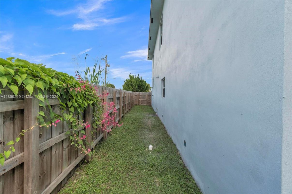 Backyard, Exterior