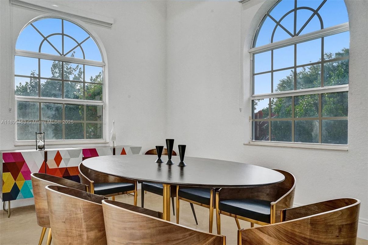 Dining room, Interior