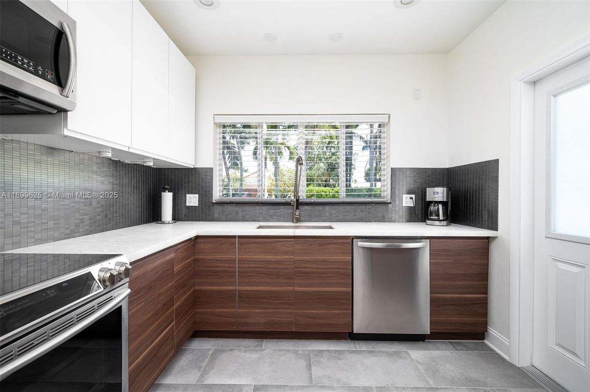 Interior, Kitchen, Recessed Lighting, Stainless Steel Appliances