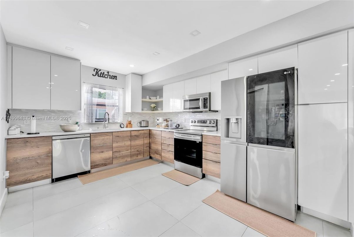 Interior, Kitchen, Recessed Lighting, Stainless Steel Appliances