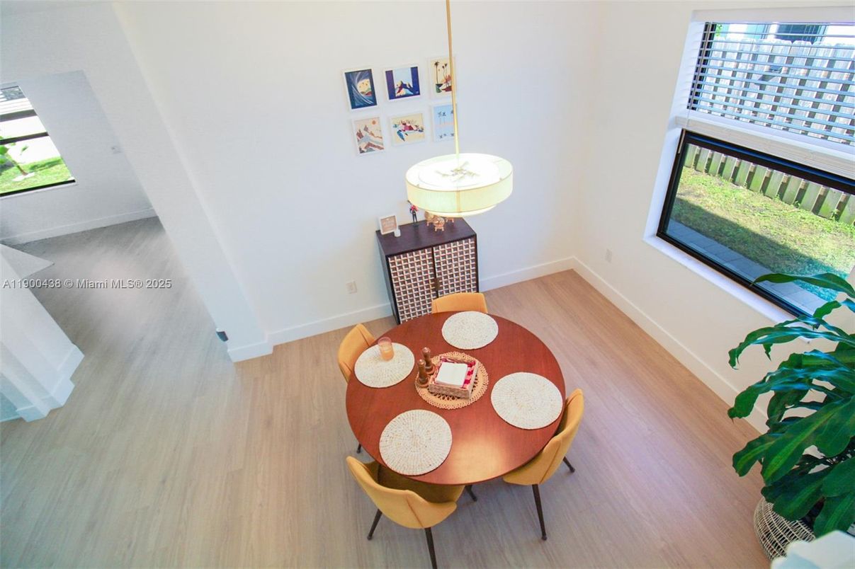Dining room, Interior, Wood Texture Flooring