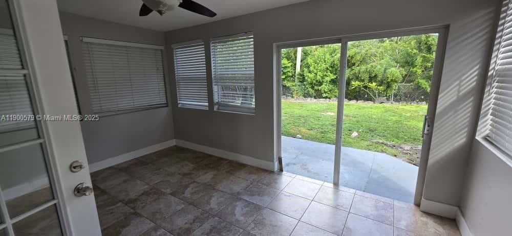 Empty room, Interior