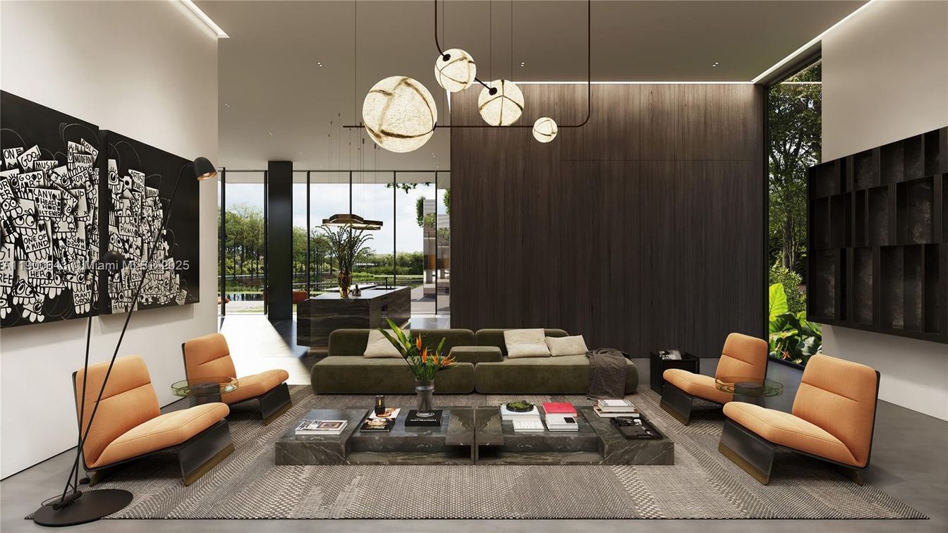 Interior, Living room, Pendant Lights