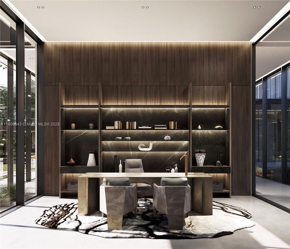 Home Office, Interior