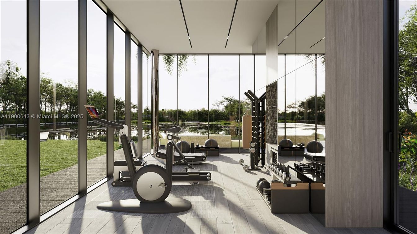 Fitness Equipment, Interior, Sun Room, Water