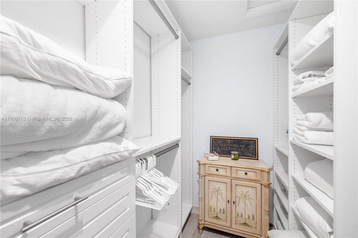 Interior, Walk-in Closets