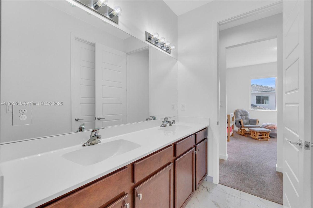 Bathroom, Dual Sink Vanities, Interior, Marble