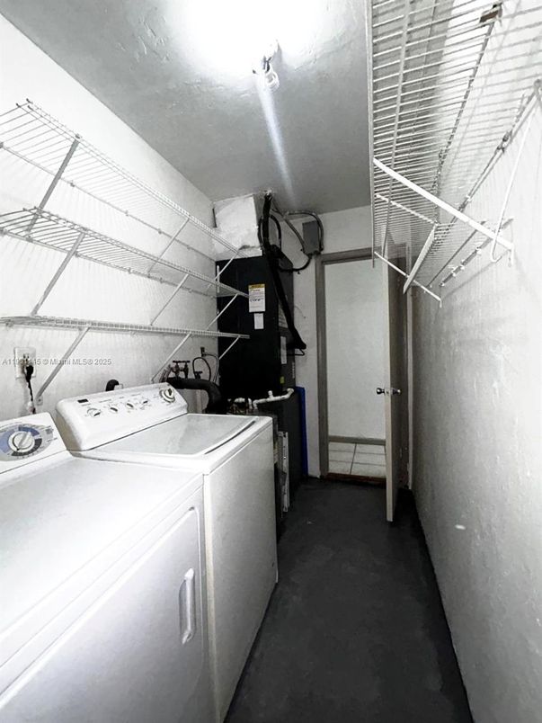 Interior, Washer