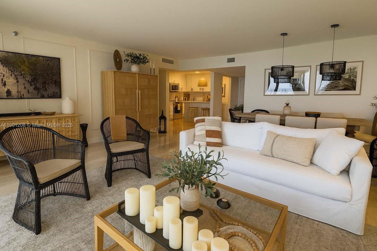 Dining room, Interior, Kitchen, Living room, Pendant Lights