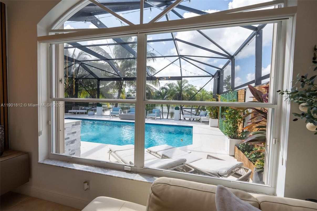 Glass Ceilings, Interior, Pool, Sun Room