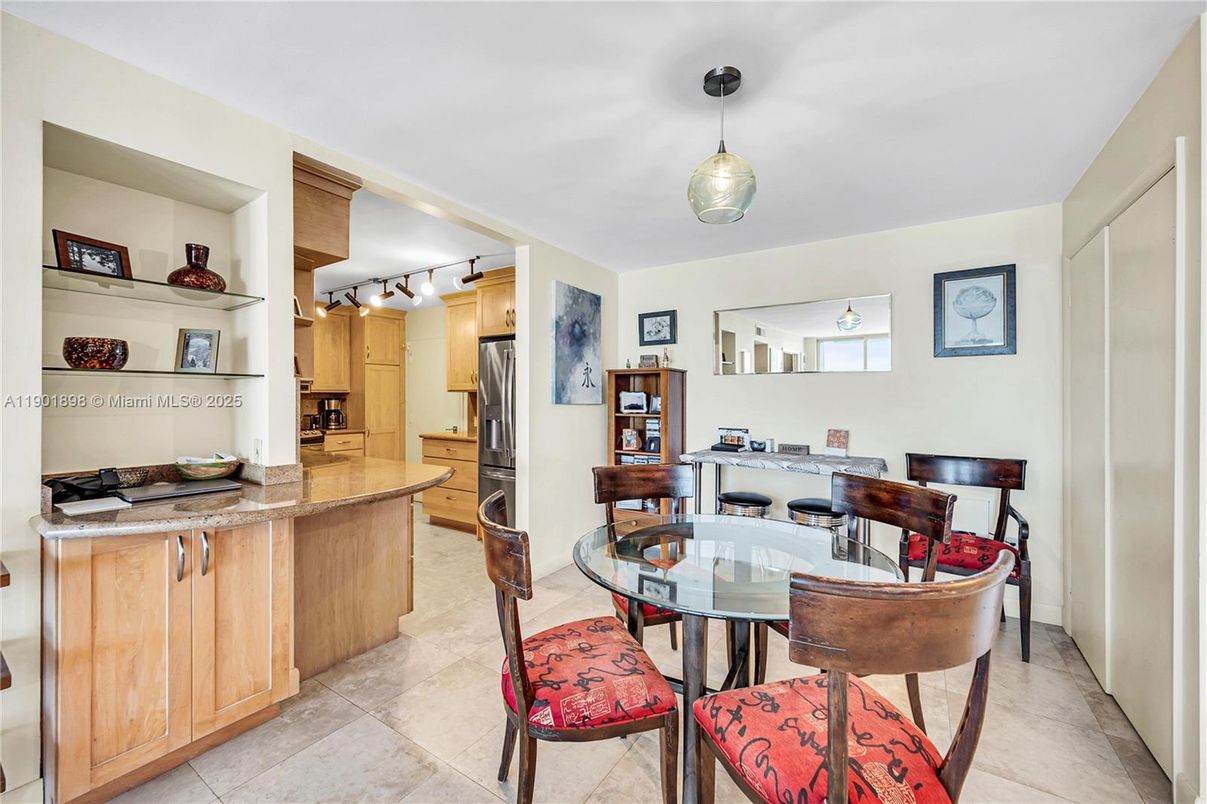 Dining room, Interior, Kitchen, Pendant Lights