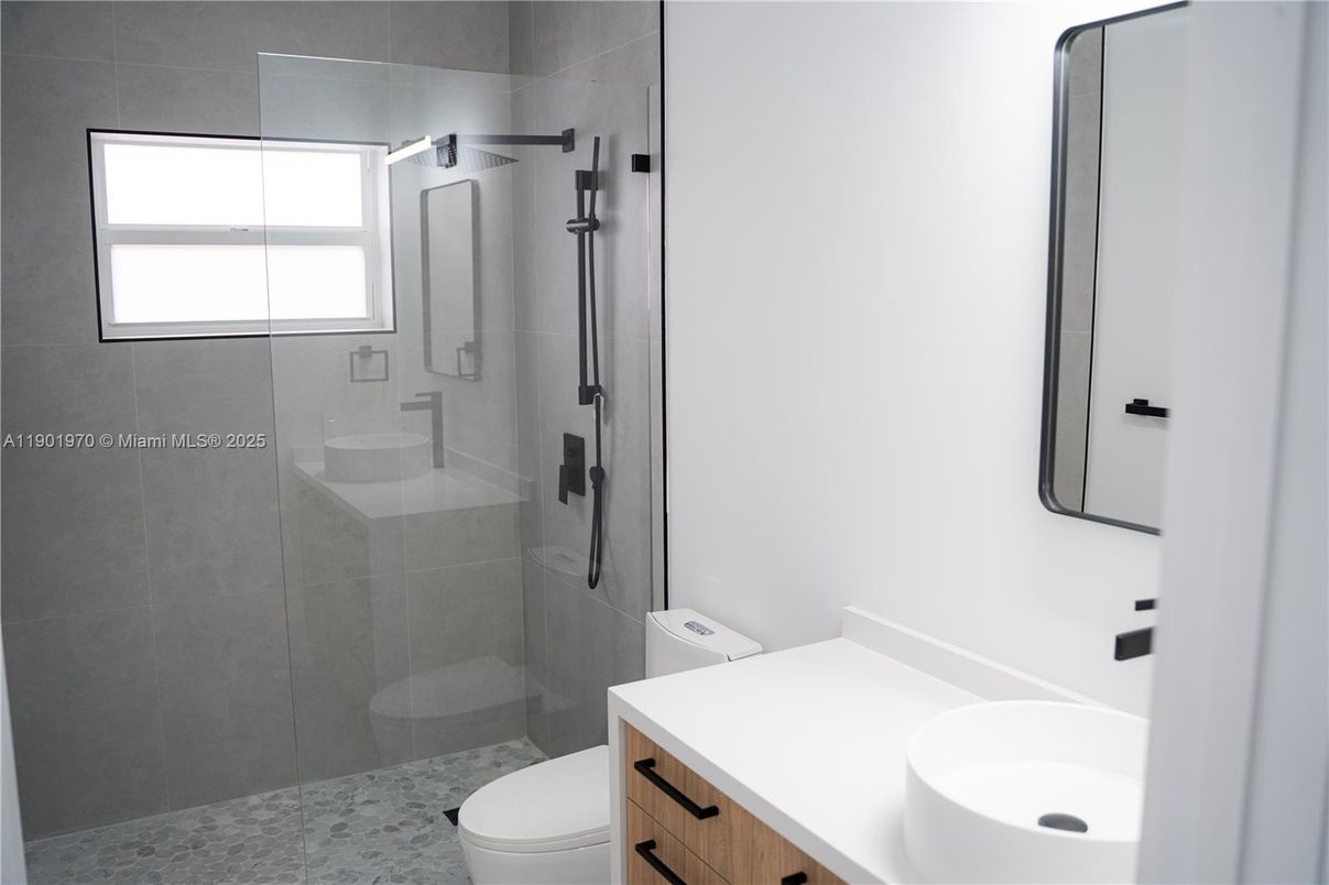 Bathroom, Glass Shower, Interior